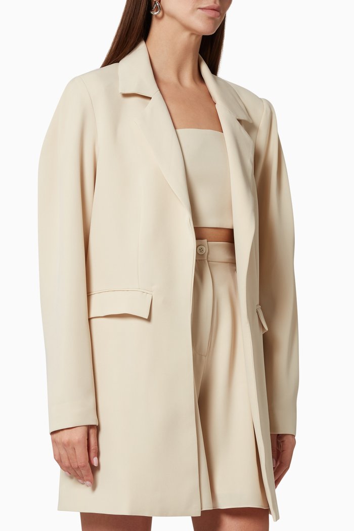 

Keira Shorts in Micro Twill, Neutral