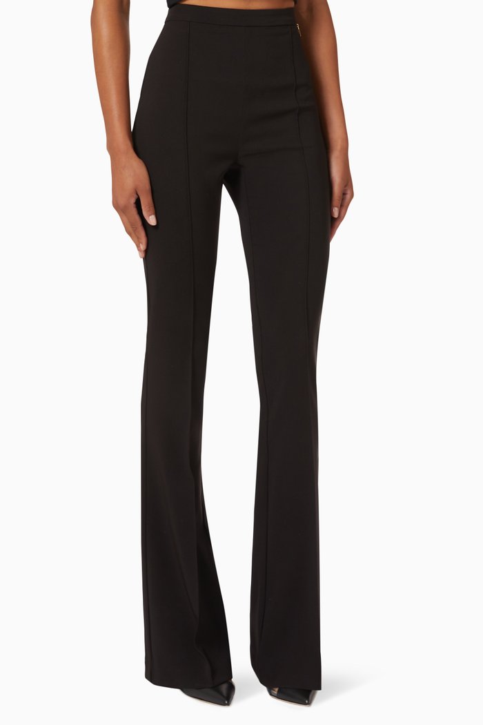 

Padlock Bell Bottom Pants, Black