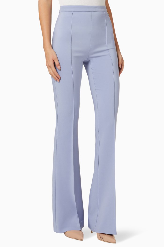 

Padlock Bell Bottom Pants, Blue