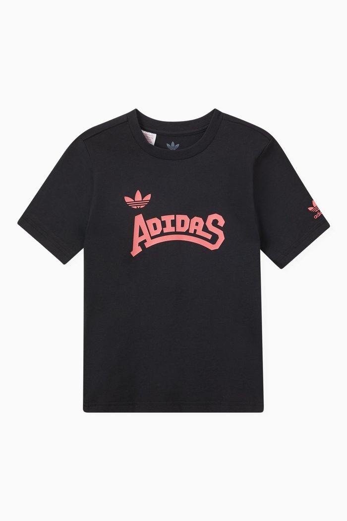 

Graphic T-shirt in Jersey, Black