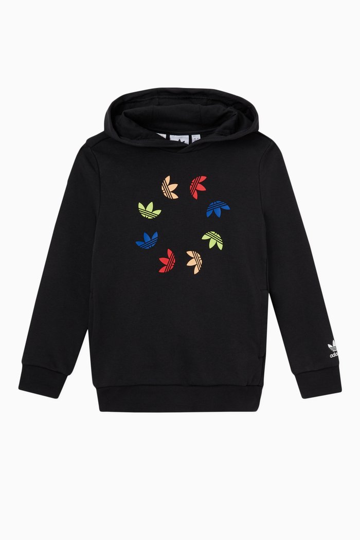 

Adicolor Trefoil Hoodie in French Terry, Black