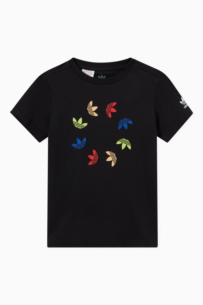 

Adicolor Trefoil T-shirt in Jersey, Black