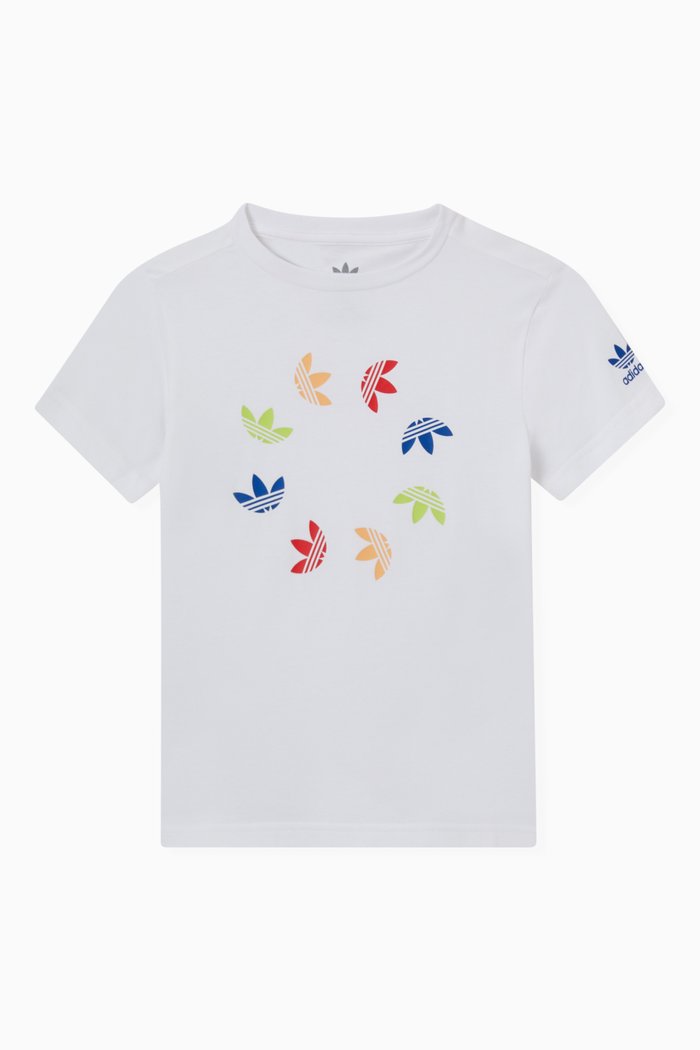 

Adicolor Trefoil T-shirt in Jersey, White