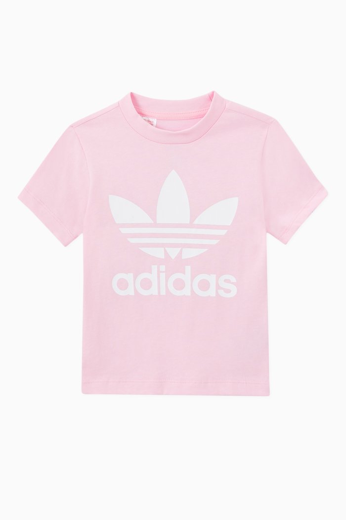 

Trefoil T-shirt in Jersey, Pink