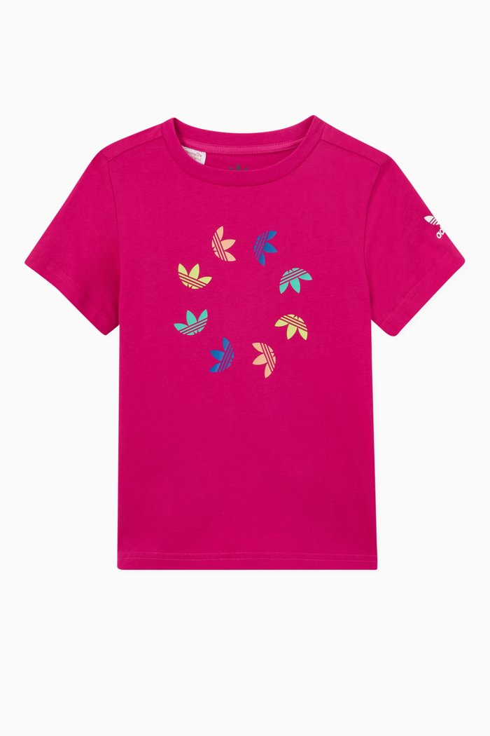 

Adicolor Trefoil T-shirt in Jersey, Pink