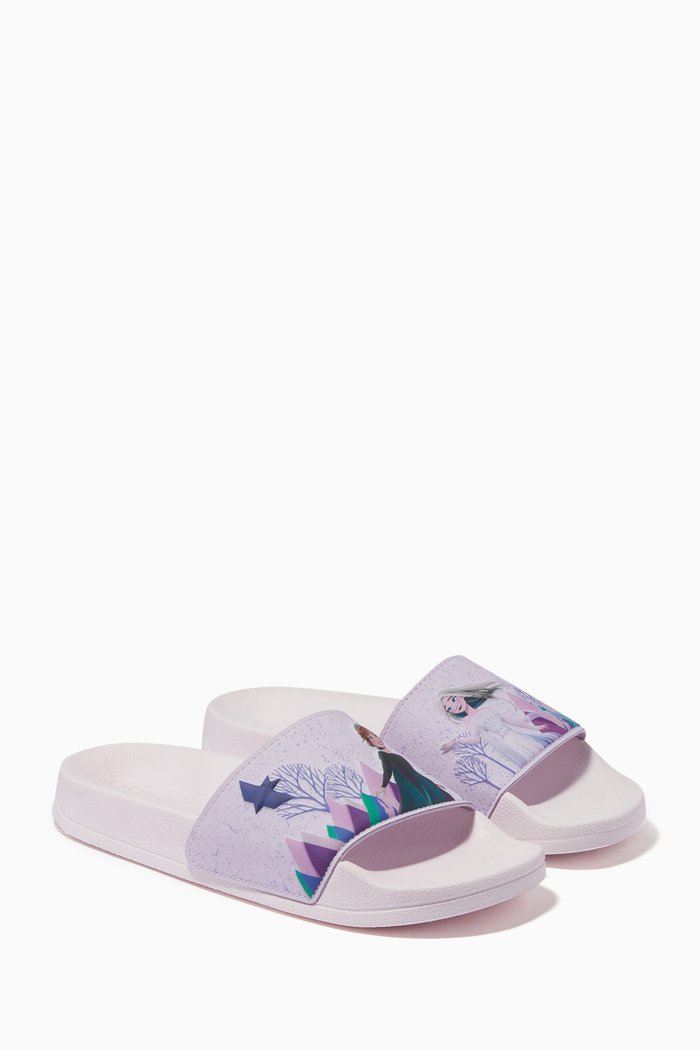 ©Disney Frozen Adilette Slides in Rubber, Purple