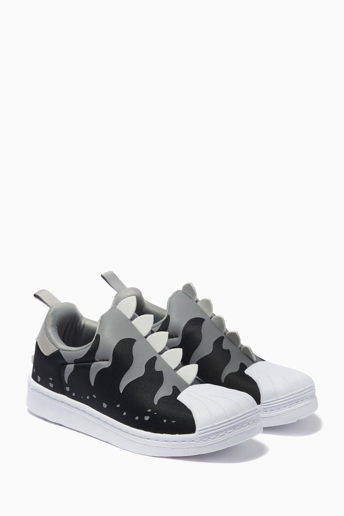 

Dinosaur Superstar 360 Sneakers, Black