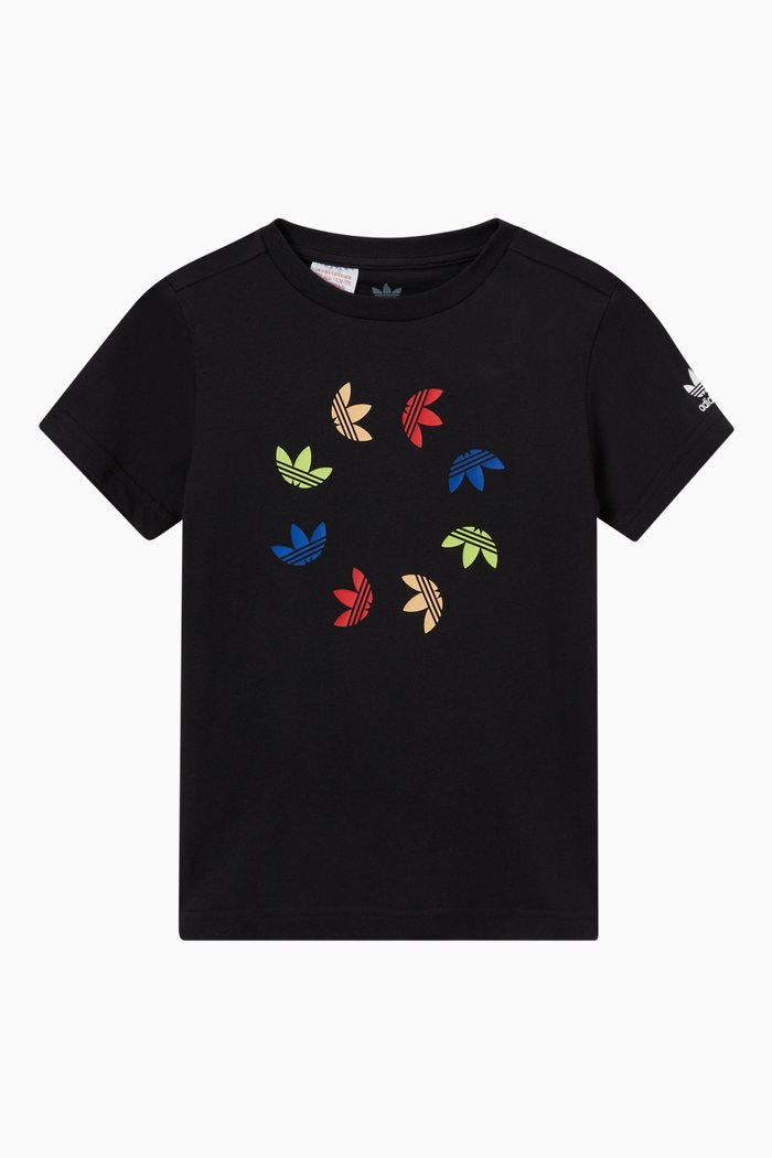 

Adicolor T-shirt in Single Cotton Jersey, Black