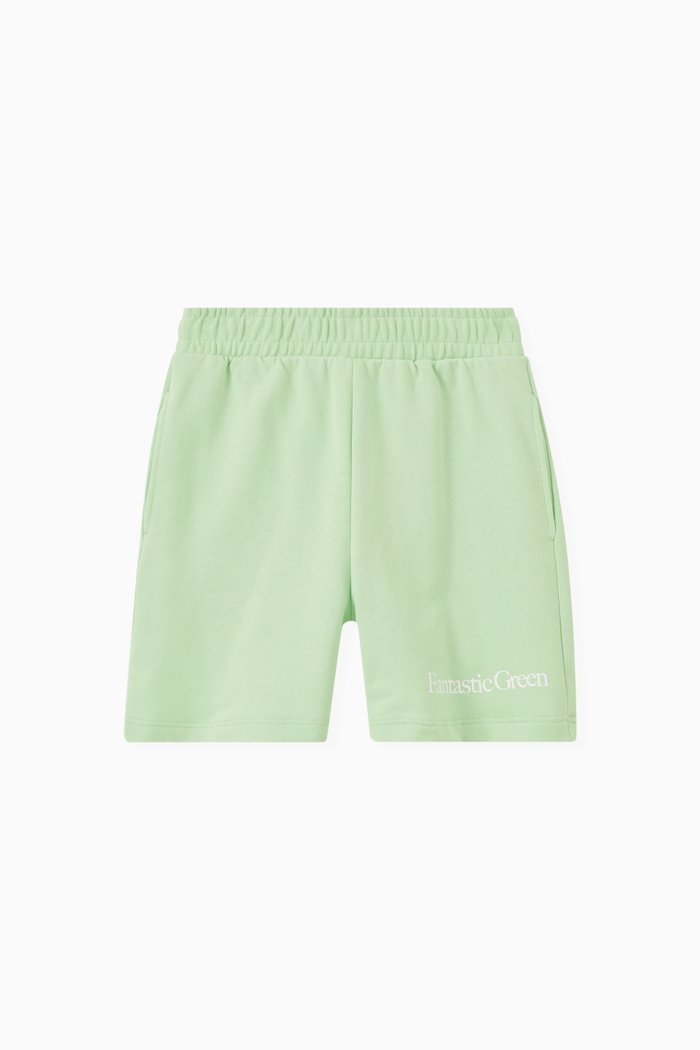 

Future Print Shorts in Cotton, Blue