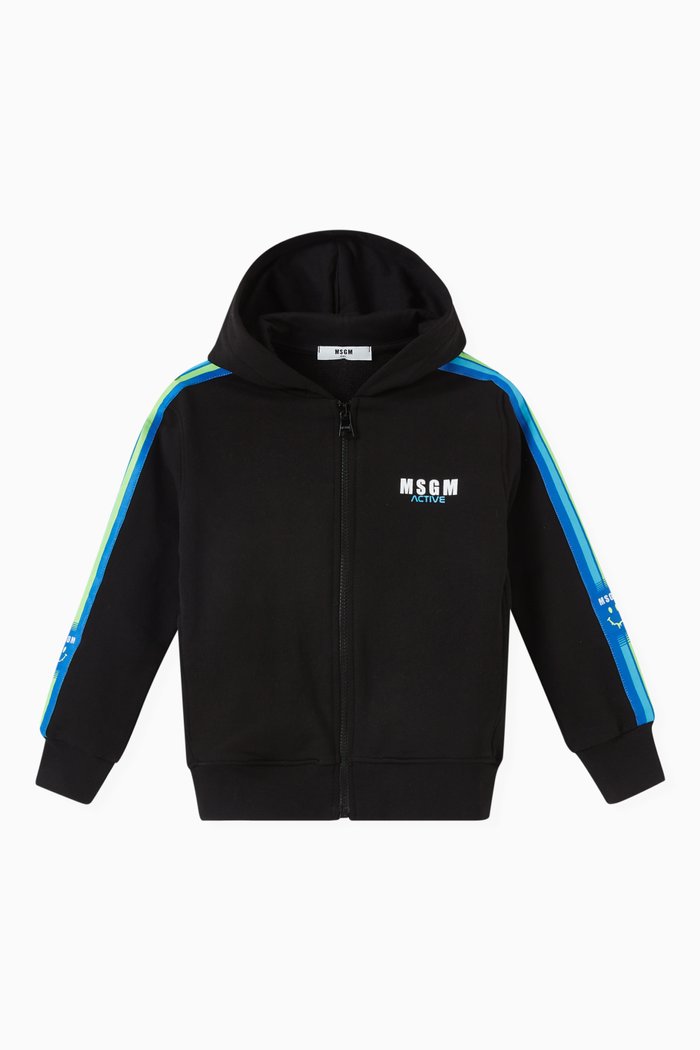 

Logo Hoodie in Cotton, Black