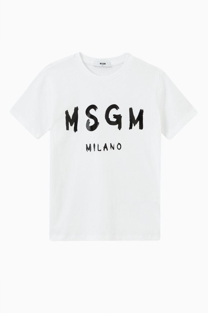 

Logo T-Shirt in Cotton, White
