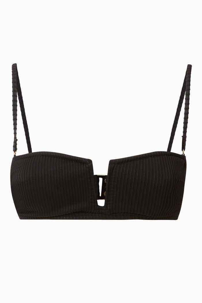 

Jenna Bikini Top, Black