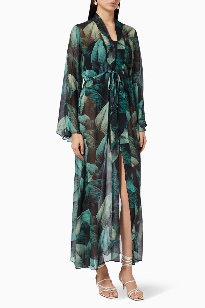 

Betty Maxi Gown in Viscose, Multicolour