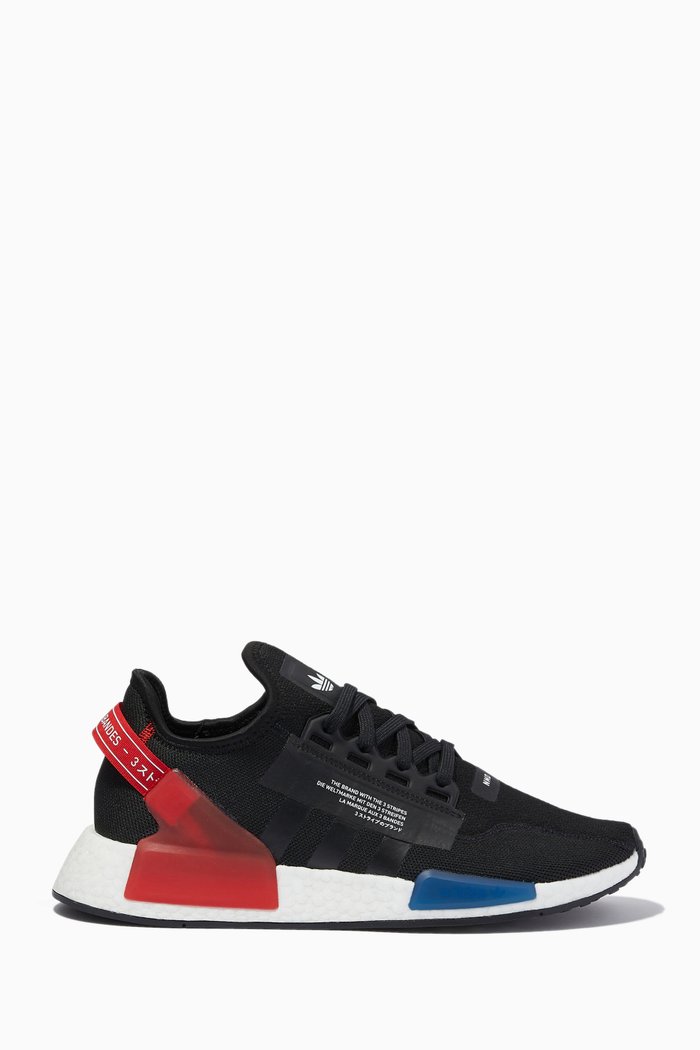 

NMD R1 V2 Sneakers in Textile, Black
