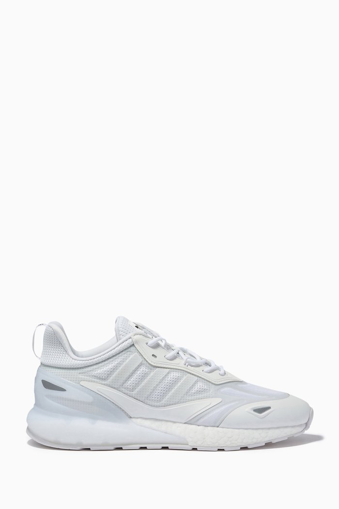 

ZX 2K Boost 2.0 Sneakers in Mixed Textile, White