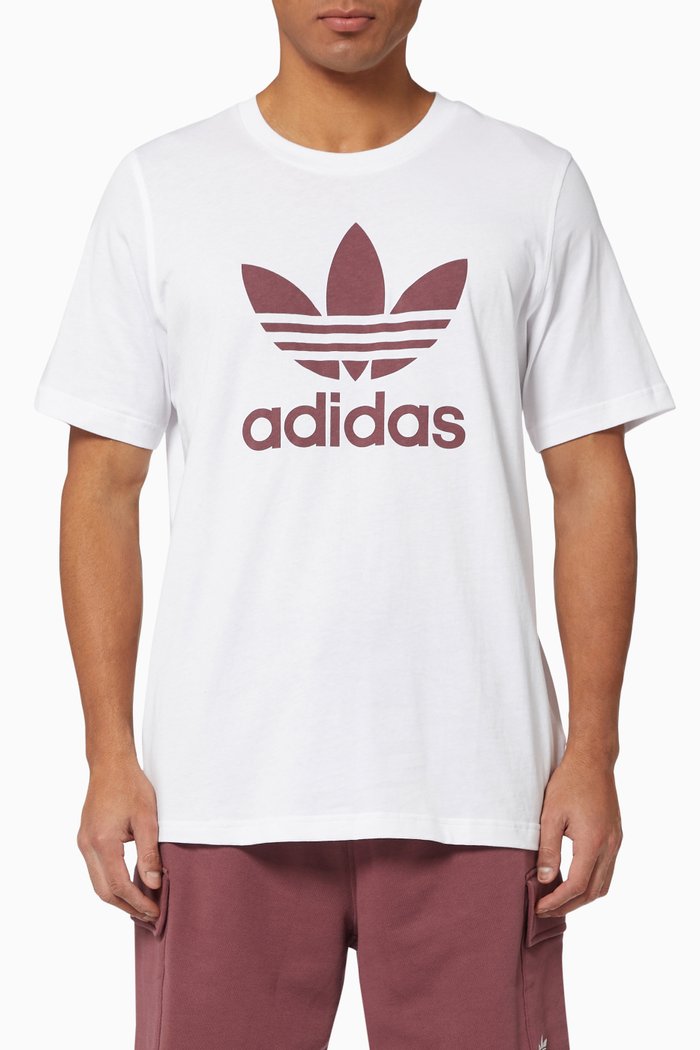 

Classics Trefoil T-shirt in Jersey, White