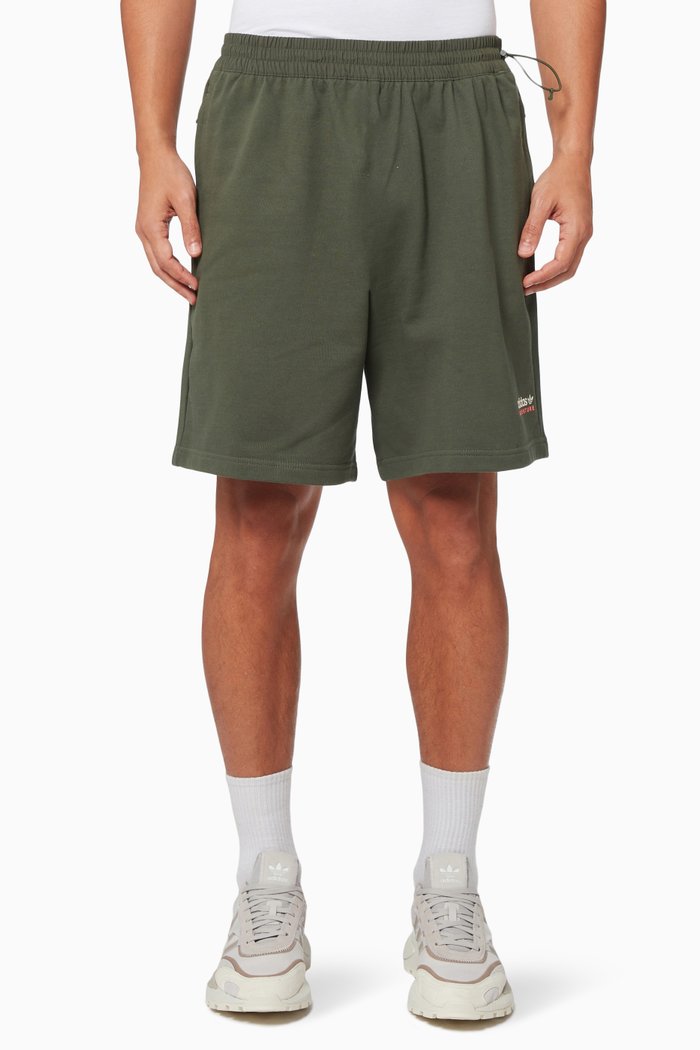 Adventure Shorts in French Terry, Green