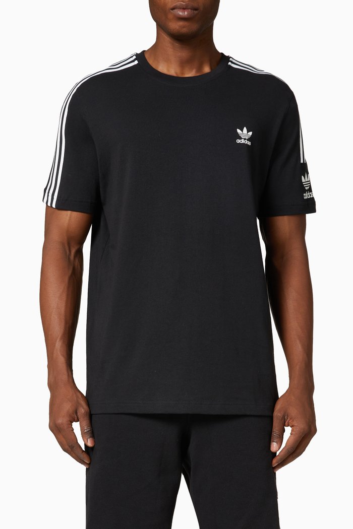 

T-shirt in Cotton Jersey, Black