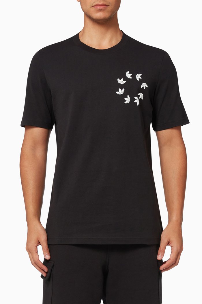 

Adicolor Spinner T-shirt in Jersey, Black