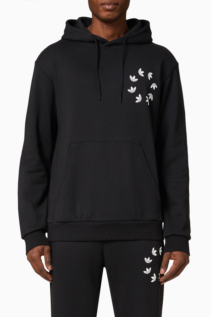 

Adicolor Spinner Hoodie in Cotton Terry, Black