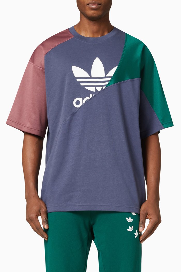 

Adicolor Colorblock T-shirt in Jersey, Multicolour