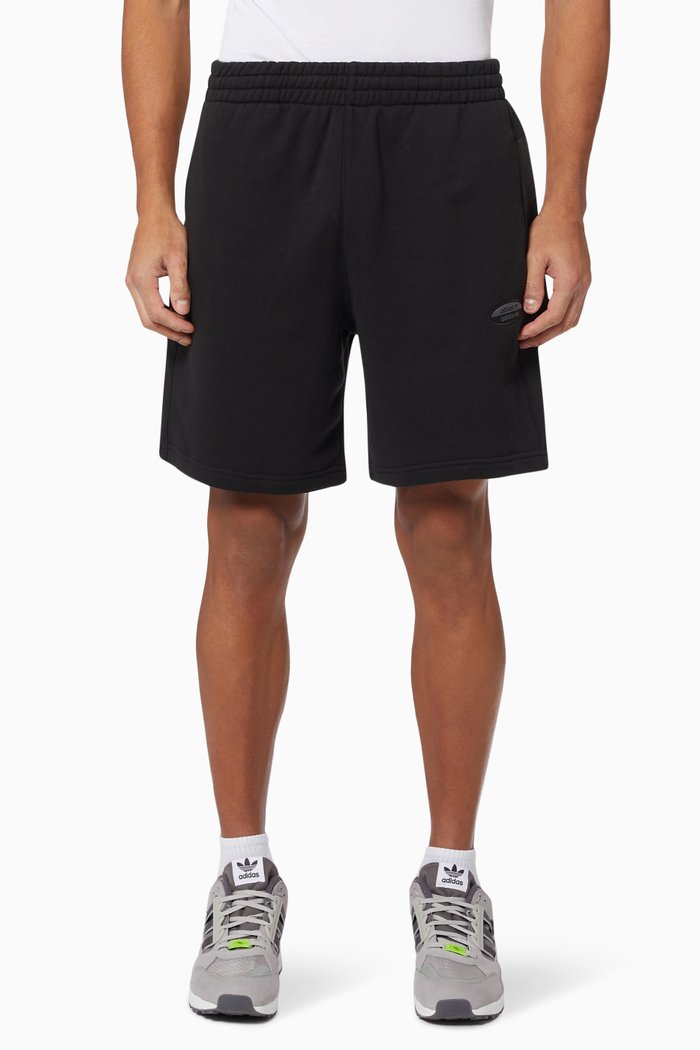 

R.Y.V. Basic Shorts in French Terry, Black