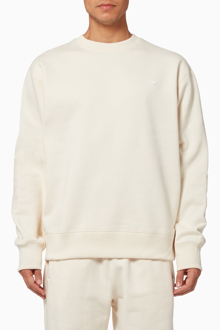 

Adicolor Trefoil Crewneck Sweatshirt in Cotton Fleece, Neutral