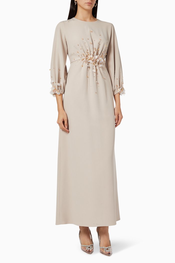 

Aria Sequin Embellished Dress, White