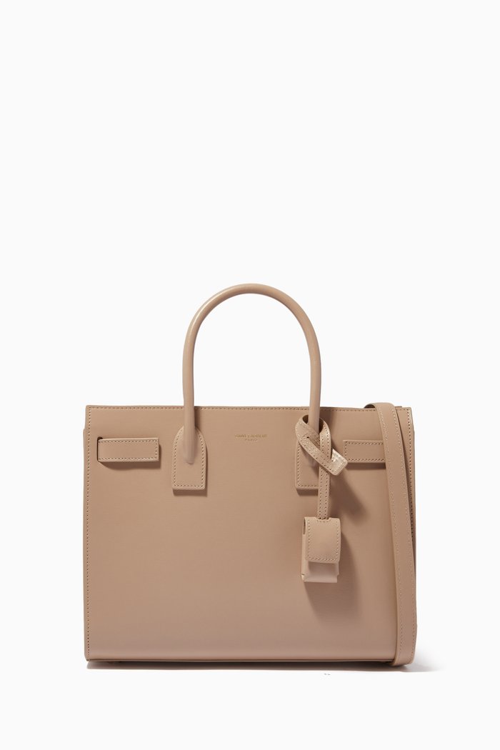 

Baby Classic Sac de Jour in Smooth Leather, Neutral