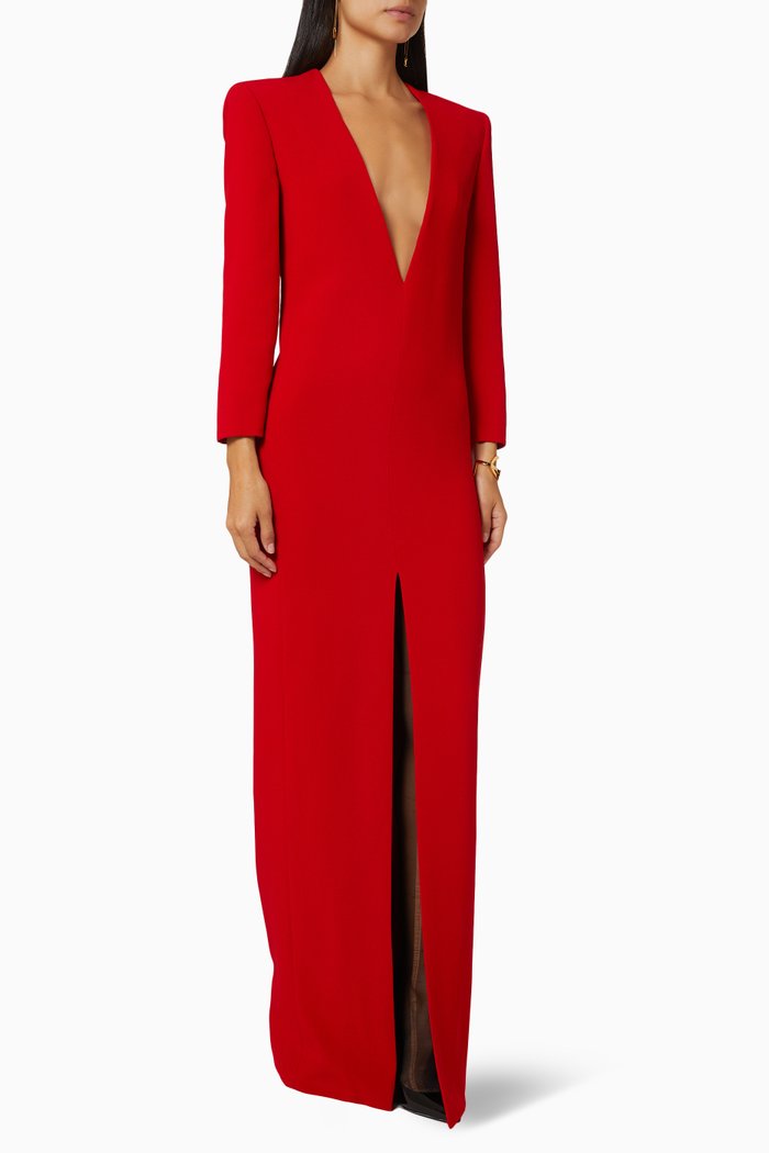

Evening Dress, Red