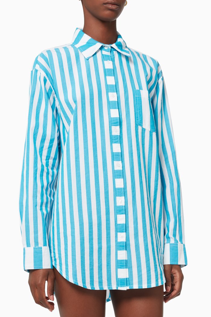 

The Oxford Tunic in Cotton, Blue
