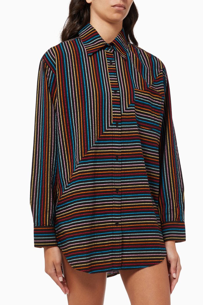 

The Oxford Tunic in Cotton, Multicolour