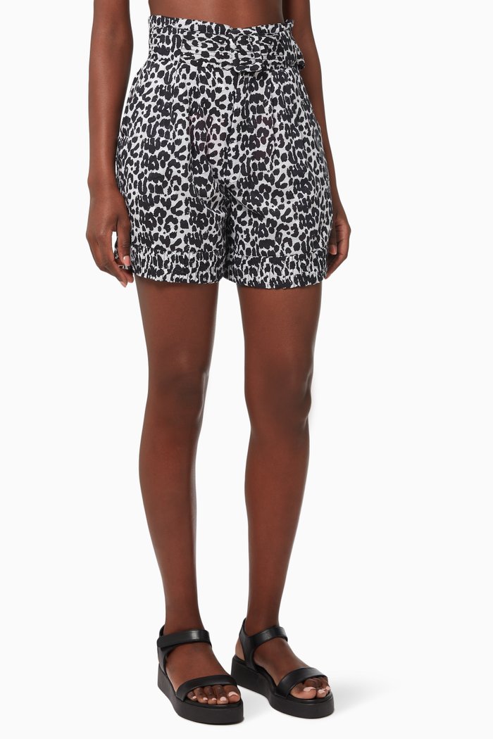 

The Talia Shorts in Cotton, Black