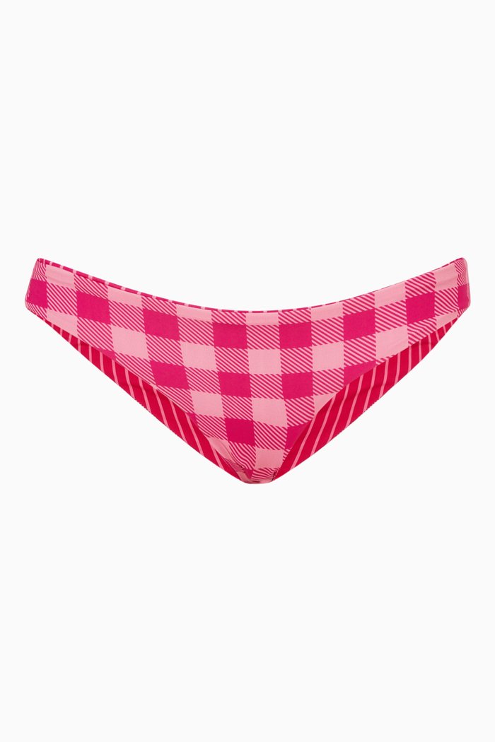 

The Elle Reversible Bikini Bottom, Pink