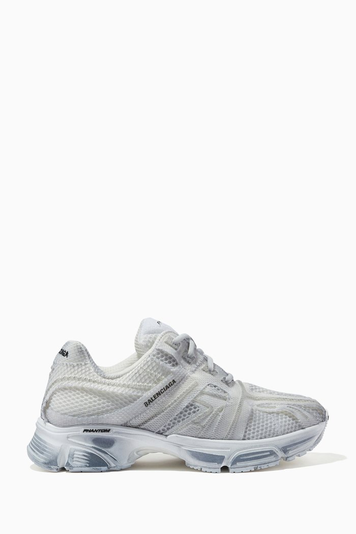 

Phantom Sneaker in Mesh & Nylon, White