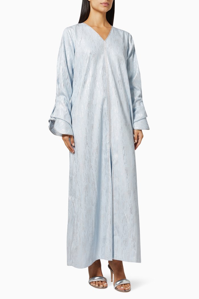 

Tulip Long Sleeve Kaftan, Blue