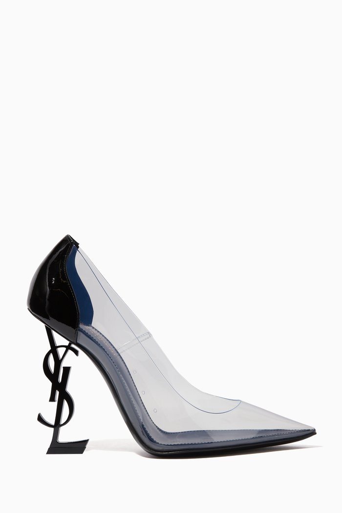 

Opyum Pumps in TPU & Patent Leather, Black
