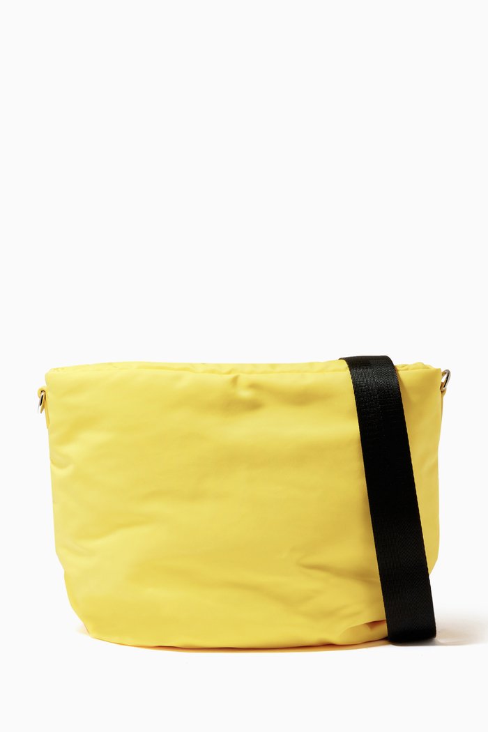 

Small Pillow Bag in Technical Fabric, Yellow
