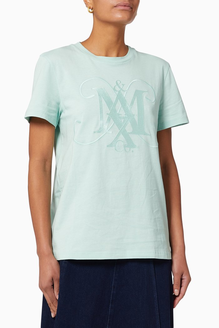 

Monogram T-shirt in Jersey, Green