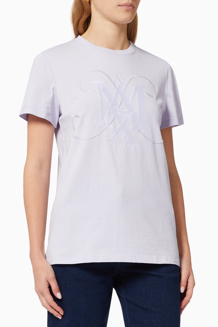 

Monogram T-shirt in Jersey, Purple