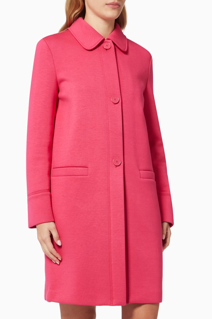 

Daisy Coat in Jersey, Pink