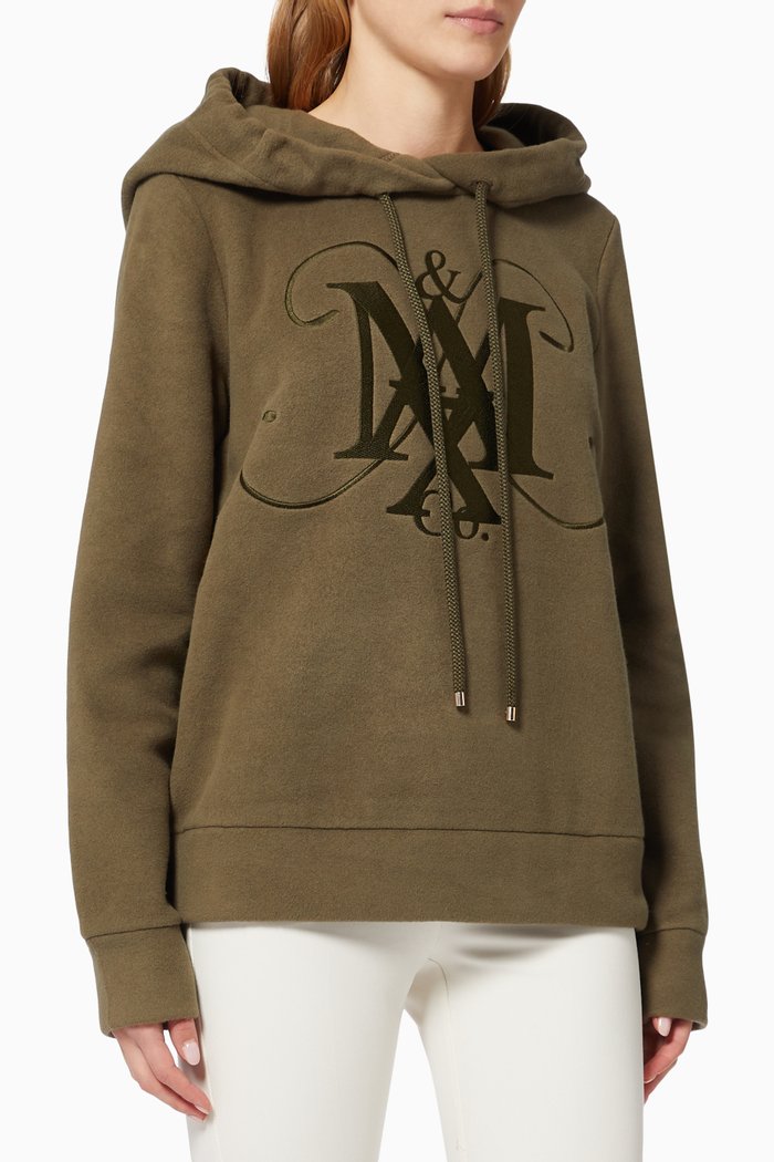 

Monogram Hoodie, Green