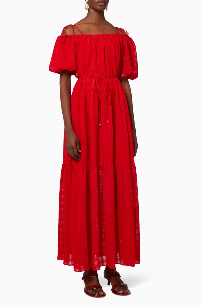 

Eve Maxi Dress, Red