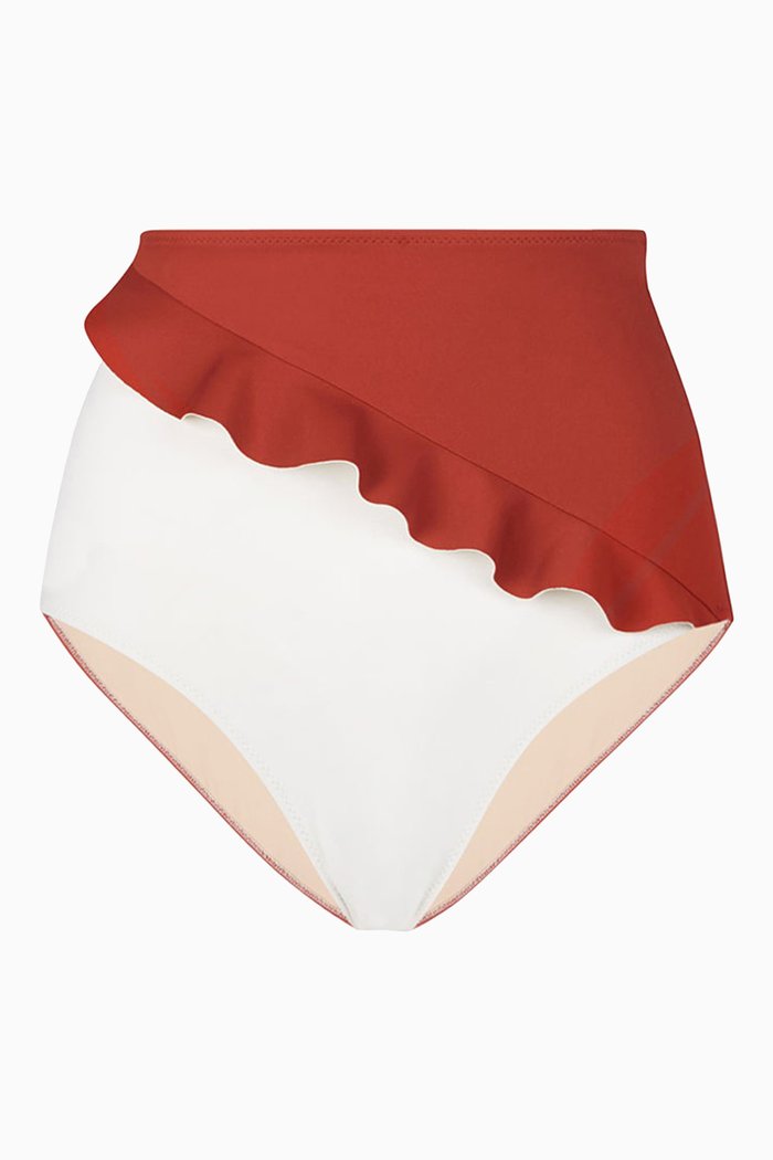 

Greta Bikini Bottoms in Econyl®, Red