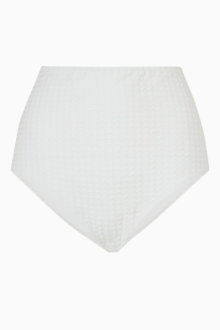 

Milo Bikini Bottoms in Econyl®, White