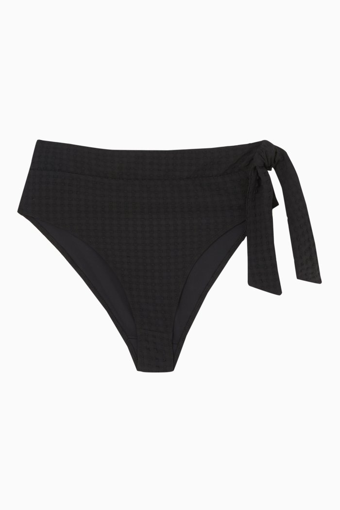 

Yasmeen Bikini Bottoms in Econyl®, Black