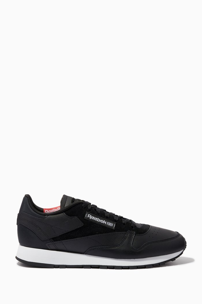 

Classic Leather Sneakers, Black
