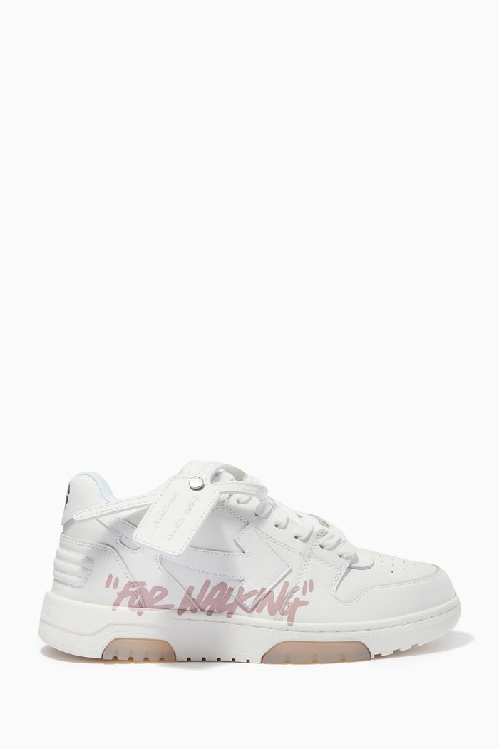 

Out of Office "OOO" Sneakers in Calf Leather, White
