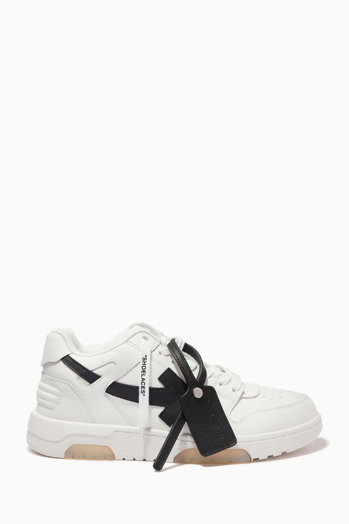 

Out of Office "OOO" Sneakers in Calf Leather, White