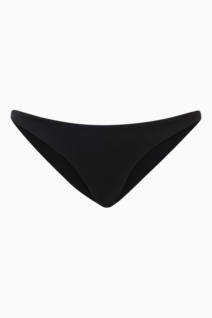 

Pearl Bikini Bottom in Nylon, Black